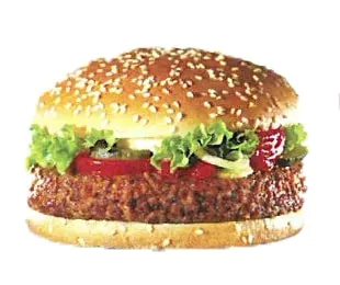 Veg Burger with cheese