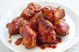 5 Full BBQ Hot wings