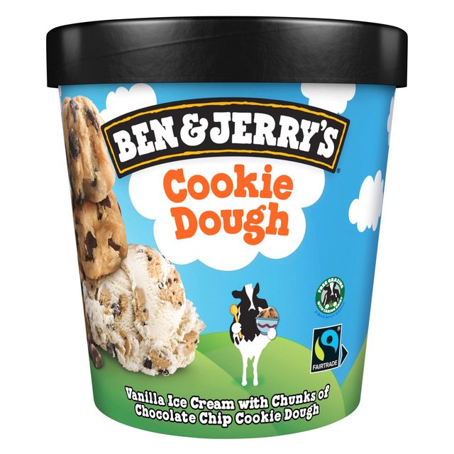 Ben & Jerrys Ice Cream ( Cookie Dough )